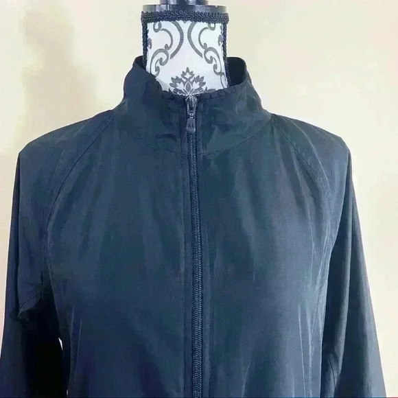 Kyodan Solid Black Full Zip Lightweight Jacket - Picture 2 of 13